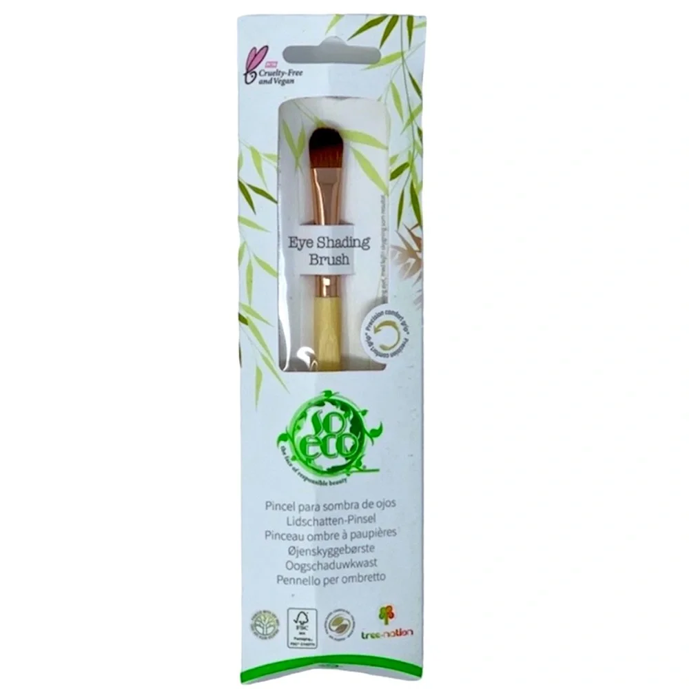 SO ECO Eye Shading Brush Rose Gold Vegan
